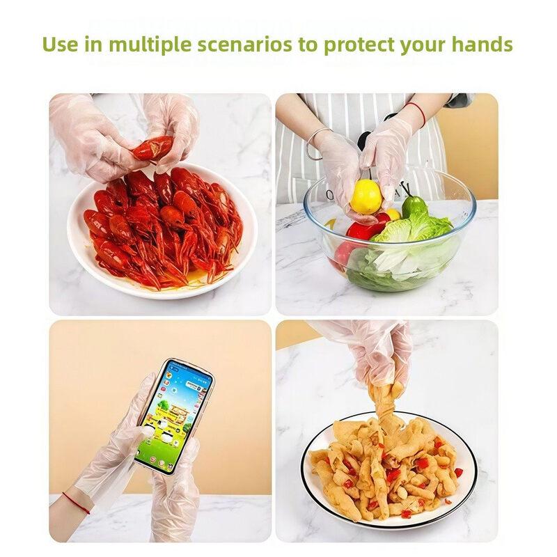 ZISIZ Thickened Disposable Household Gloves