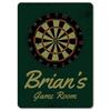 Darts Metal Tin Sign Jusit The Tip Wall Decoration Plaque Vintage Poster Iron Painting for Man Cave Home Cafe Game Room Club
