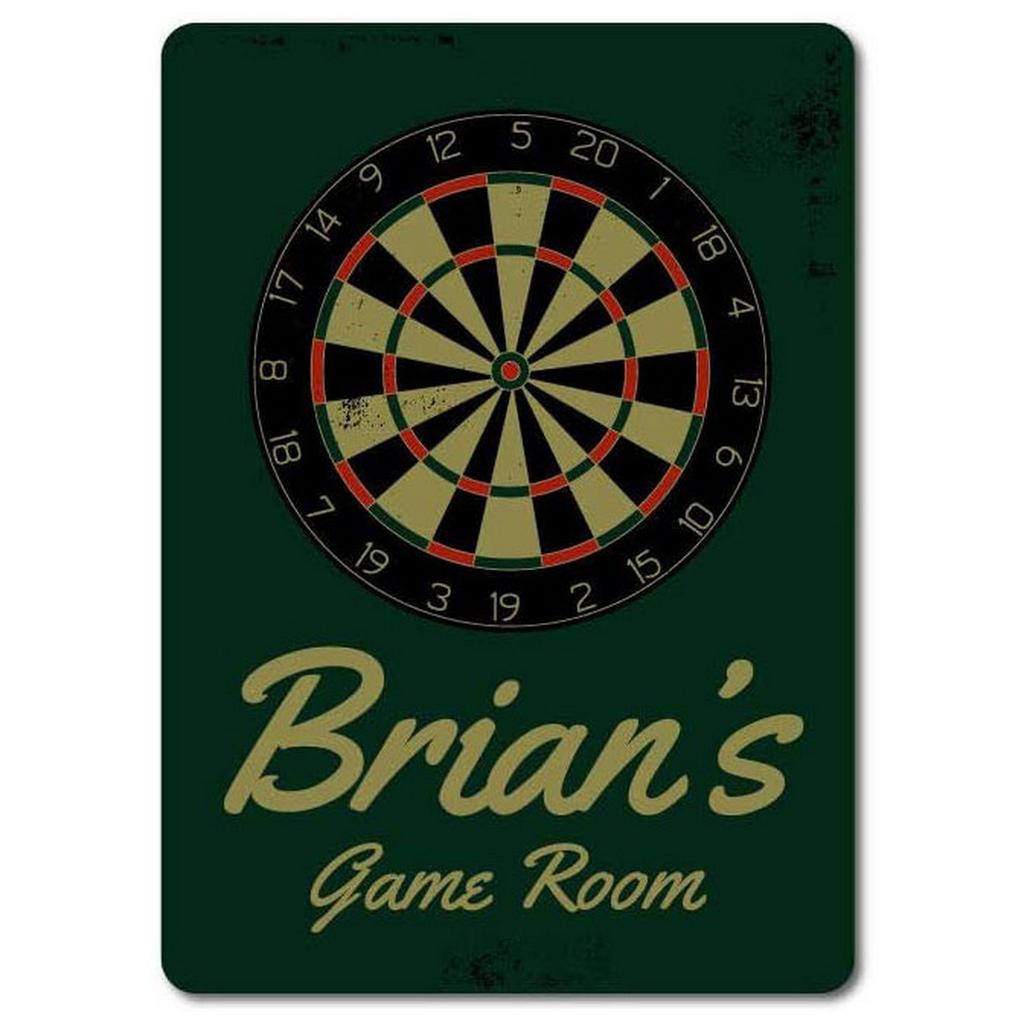 Darts Metal Tin Sign Jusit The Tip Wall Decoration Plaque Vintage Poster Iron Painting for Man Cave Home Cafe Game Room Club