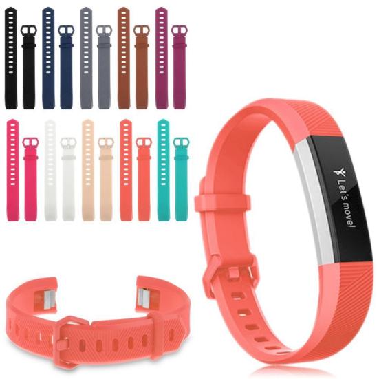 Replacement Silicone Soft Band Strap Bracelet Sports Watch for Fitbit Alta HR