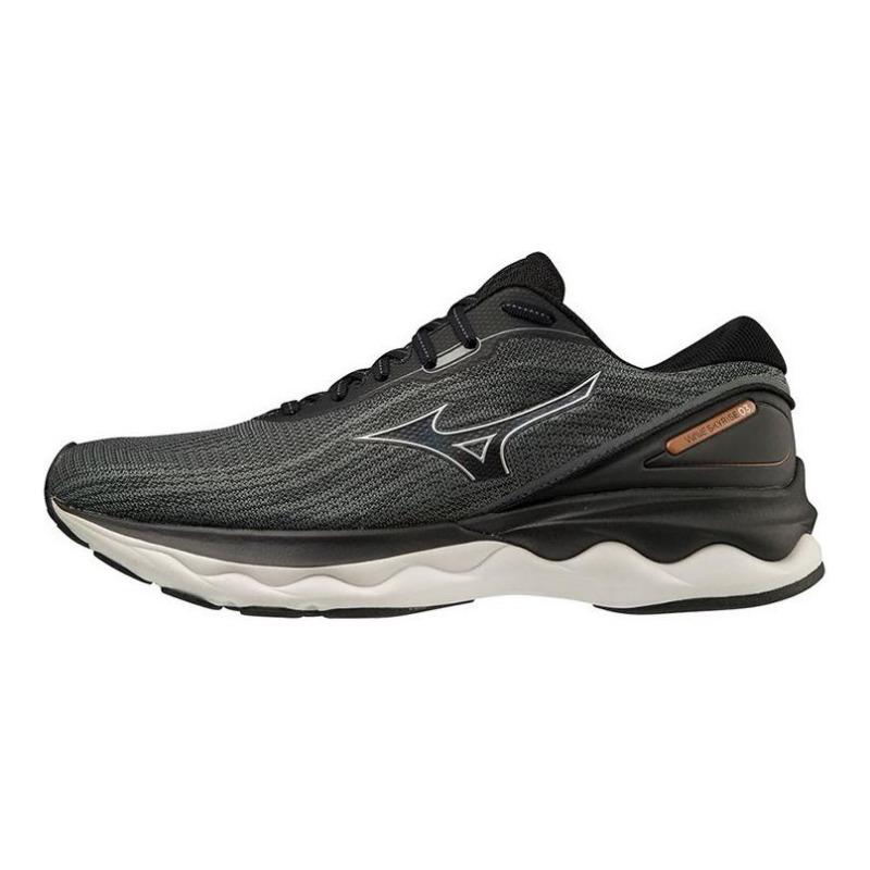 Mizuno wave skyrise 3 men s low-top casual running shoes black J1GC220904 46