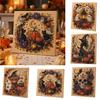 Kit Fai da Te Festivo di Halloween Kit Artistico Fantasma Perla Sintetica, Progetti Bizzarri 3D con Perline Artigianato Pittura Spettrale, Parete Gotica per Adulti Principianti Atmosfera Felice