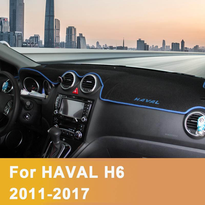 For Haval H6 2011 2012 2013-2015 2016 2017 Dashboard Cover Mat Avoid Light Pad Sun Shade Dash Board Cover Carpets Accessories