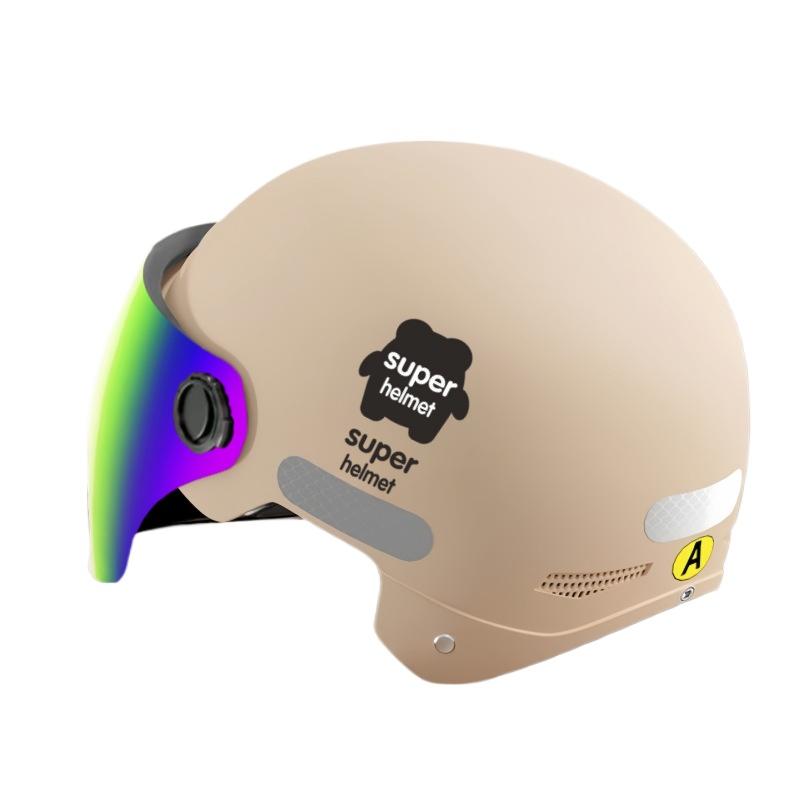 Electric Car Helmet Female Sunscreen Battery Motorcycle Male Safety Hat Universal In All Seasons