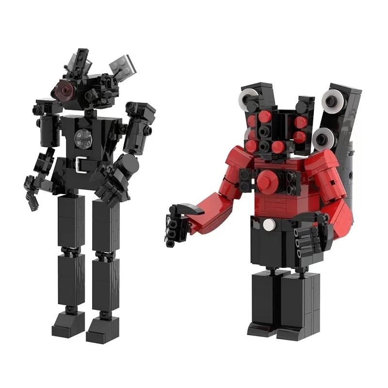 2023 Skibidi Toilet Man VS Monitor Blocchi da Costruzione Camerman Titan Speakerman Giocattolo Fai da Te Set di Figure Speakerman per Bambini Regalo
