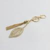 Sophisticated Sturdy Alloy Leaf Pendant Keychain Accessory Portable for Enhancing Your Personalize Styles Casual Wear