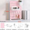 Desktop DIY Pegboard: Large Accessory Holder for Office or Home Desk, Clamp-Standing Storage, Hanging Rack, Countertop Decoration Display.