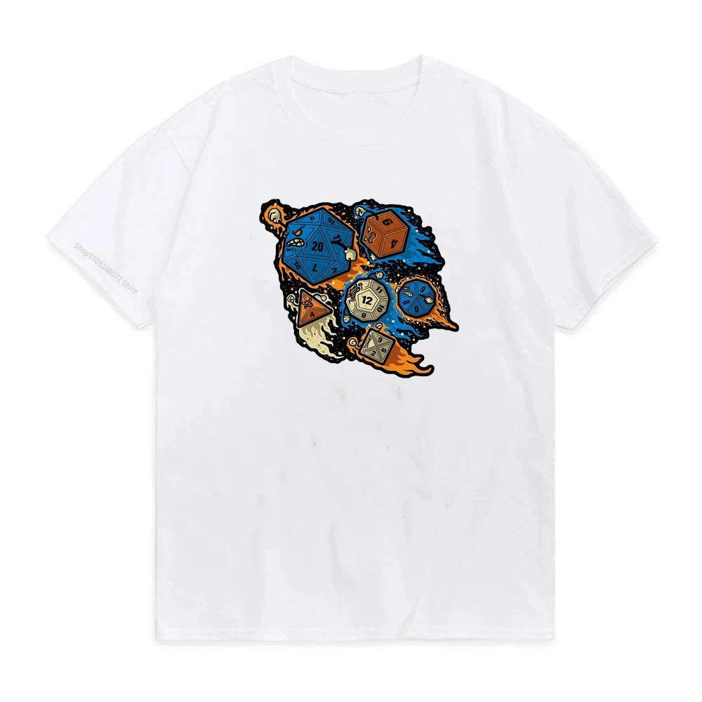 The Science Of 20 Sided Dice Tshirts For Male Dnd Game Tshirt Tshirt Clothing Novelty Unisex T Shirts Soft Print New ONeck Top Tee S