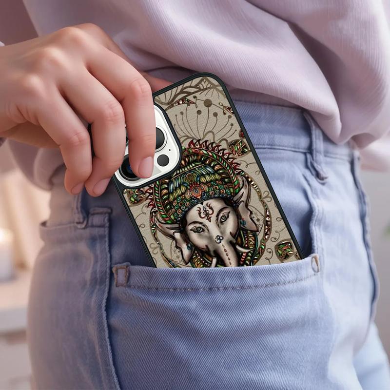 Ganesha Phone Case For iPhone 17 Air 15 16e 14 13 Pro Max Coque 12 11 Pro Max PLUS Cover
