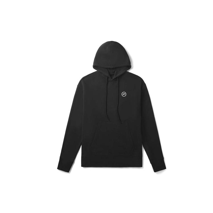 Толстовки Vans Унисекс С капюшоном Умеренный Обычный VN0A48ACBLK XS