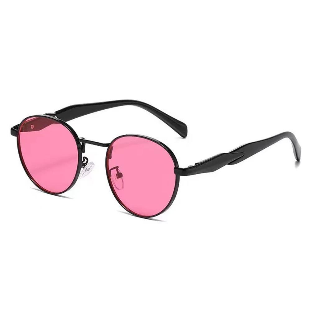 Vintage Round Metal Sunglasses Women New Fashion Retro Sun Glasses Female Ins Trendy Eyewear Female UV400