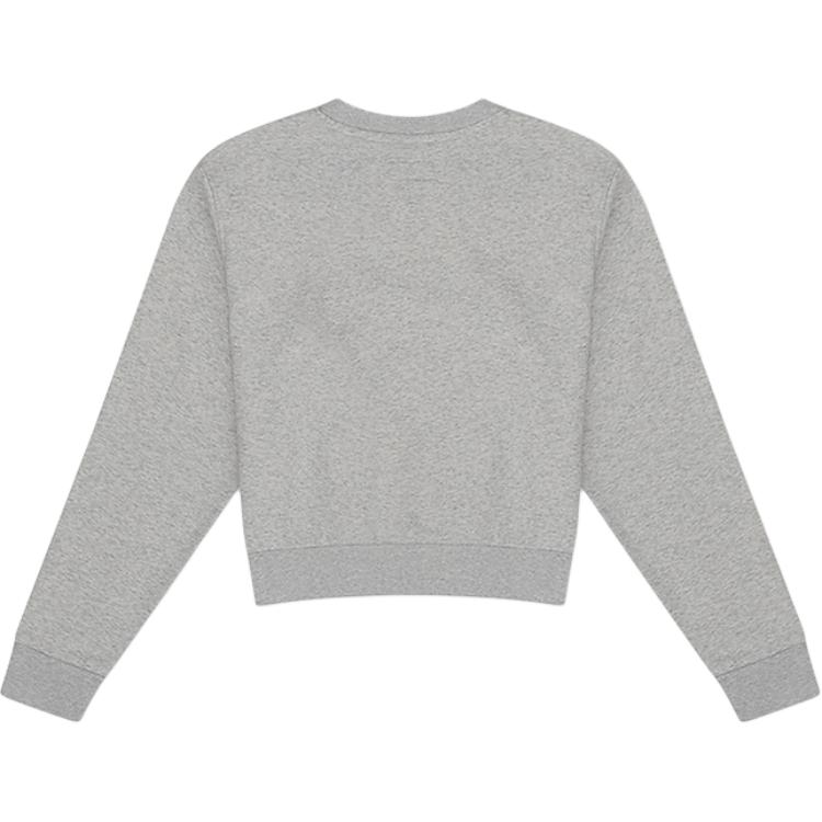 New Converse Sweatshirt Women's Gray 10027979-A02