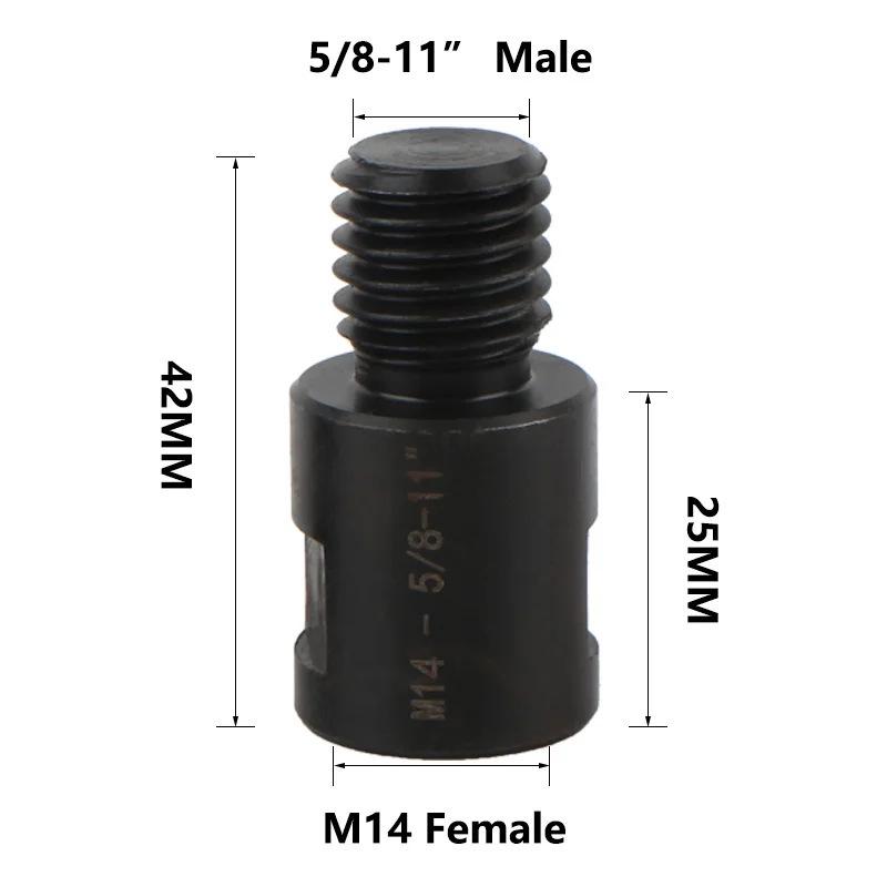 Angle Grinder Thread Adapter: M10/M14 to 5/8-Inch Drill Bit Converter