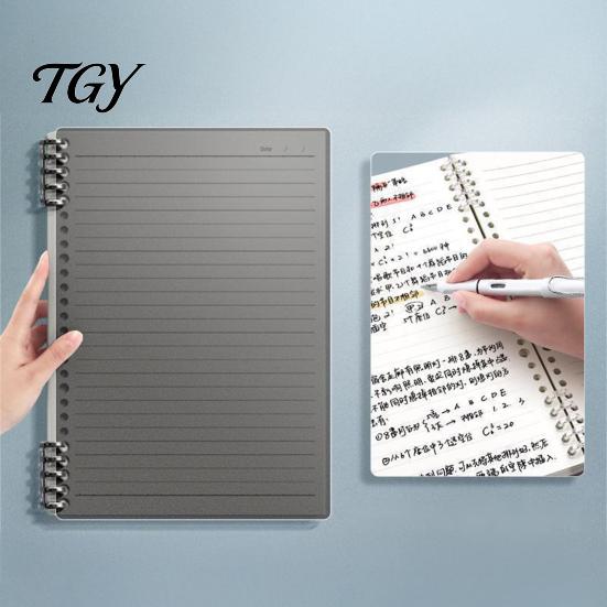 Minimalist Diary for Students A5 Spiral Notebook, Lined /Horizontal Grid/Blank Inner Page, Notebook Writing Morandi Solid Color Cover Sketchbook