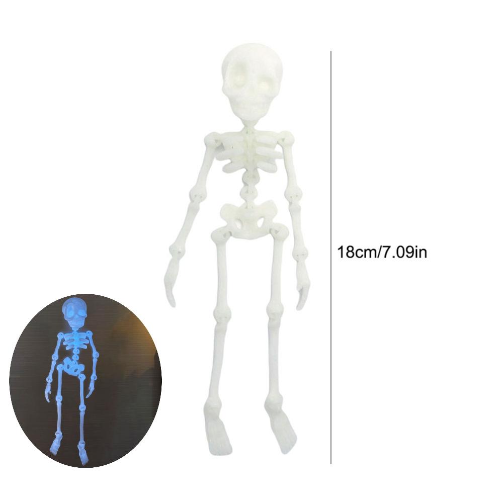 Halloween Funny Gothic Skull Magnet 3D Printed Horror Skull Magnet Fridge Sticker for Halloween Kitchen Office Whiteboards