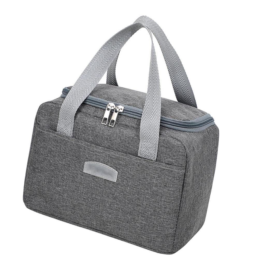 Insulated Lunch Bag Waterproof Large Capacity Sturdy Handle Food Lunch Container for Office Picnic