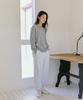 Peulob Silk Wool Cardigan Gray