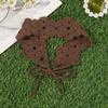 Retro Crochet Flower Hair Band French Women Hair Scarf Elegant Hollow Out Bandana  Travel