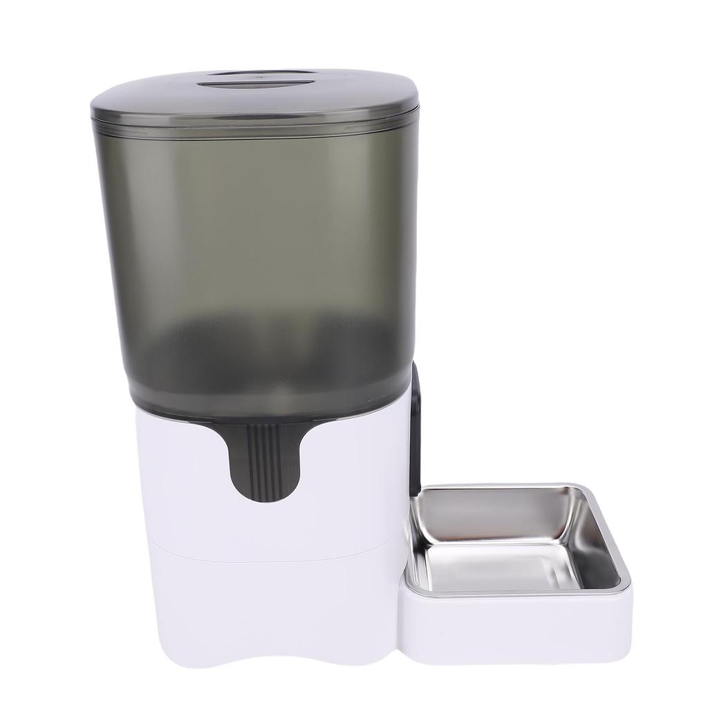 Automatic Cat Feeder with Camera 1080P HD Night Vision WiFi Pet Feeder Wide Angle Visual Dual Way Audio Mobile APP