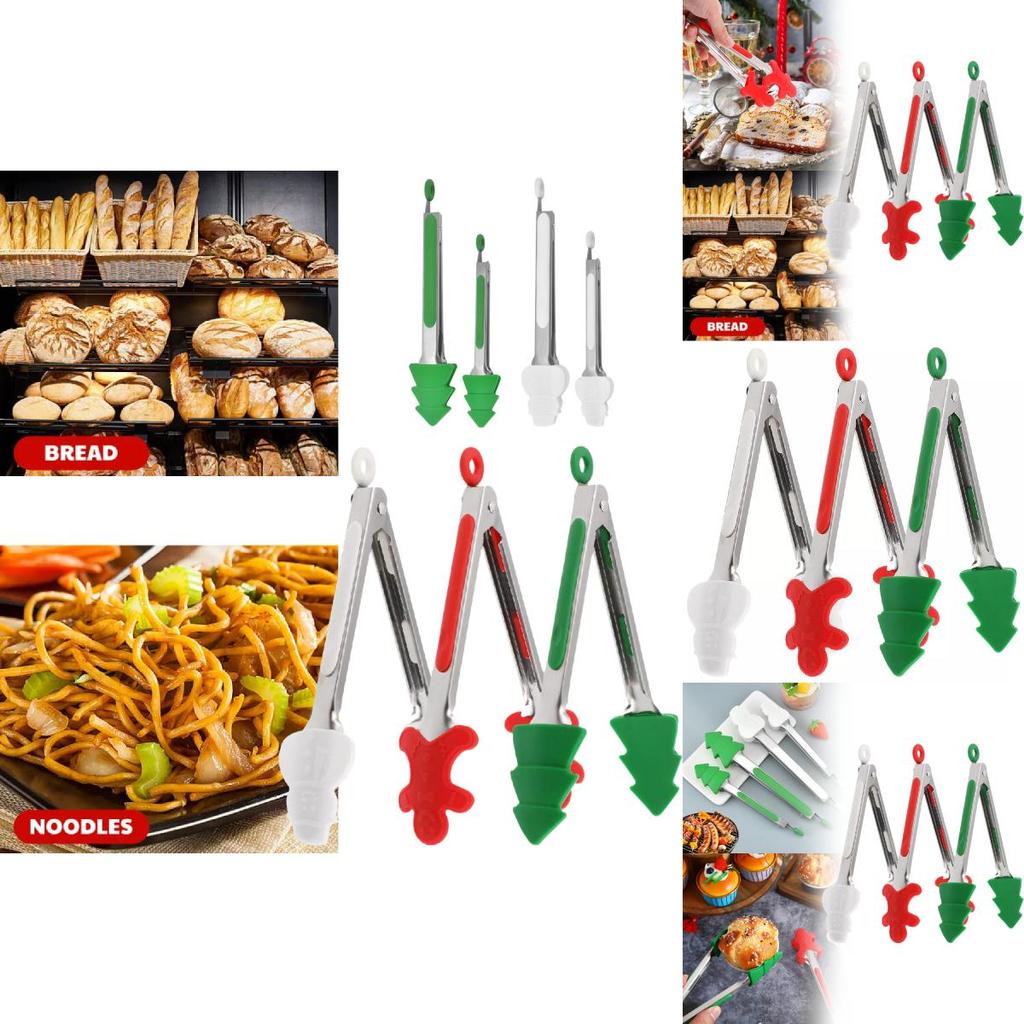 Högkvalitativa matpincetter i rostfritt stål perfekta för grillning och högtidsfester