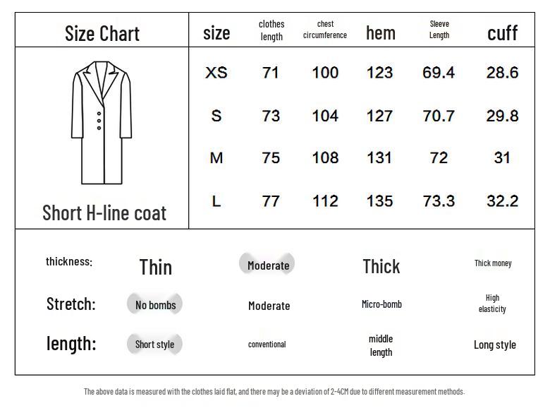 Peacebird Women's Premium Double-Faced Wool Blend Winter Coat