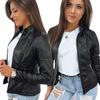Women's Leather Jacket Size. Xl
