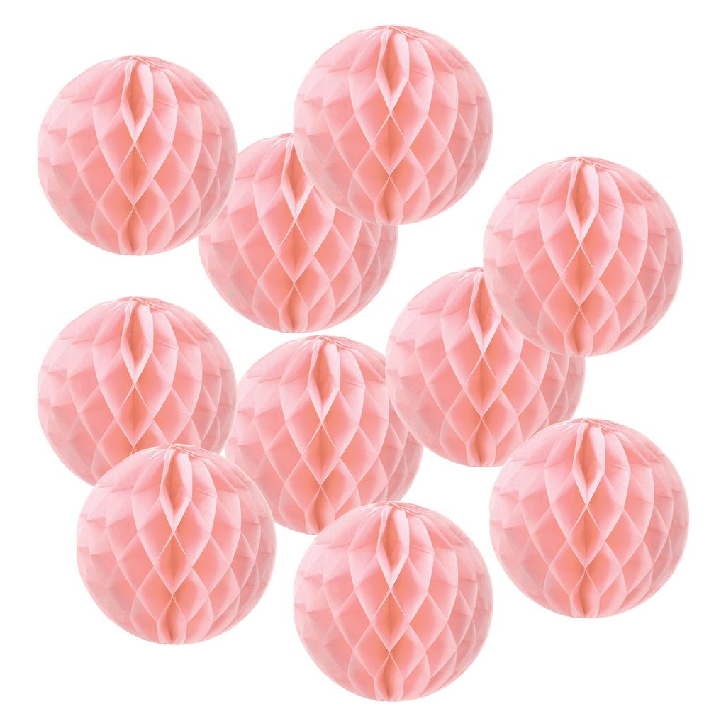 10pcs Tissue Paper Pom Poms Flower Balls Party Hanging Paper Flower Balls Decoration for Birthday Wedding Home Backdrop Decor
