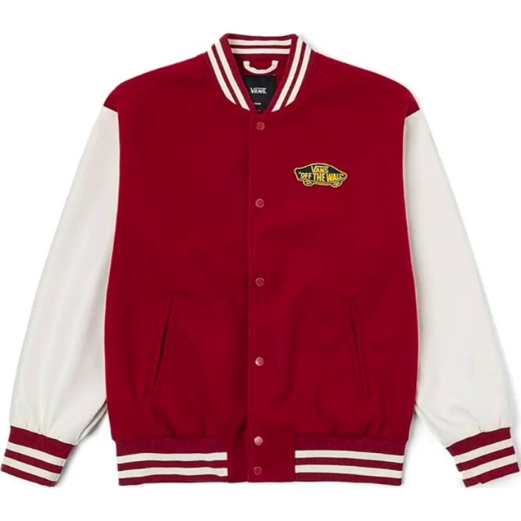 Vans Comfortable American Vintage Striped Long Sleeve Jacket Unisex Jacket VN000RT4BQS