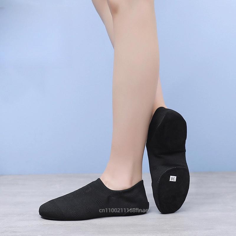 

Танцевальная обувь для зала Подошва из коровьей кожи Обувь для чирлидинга и аэробики Детская Женская Низкий каблук Взрослая Латинские Джазовые Танцевальные Туфли 36