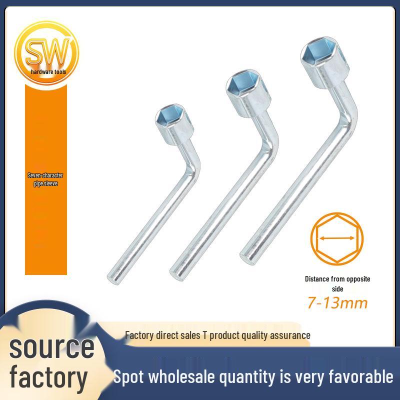 L-Type Pipe Hex Socket Wrench for Vehicle Hardware Repair
