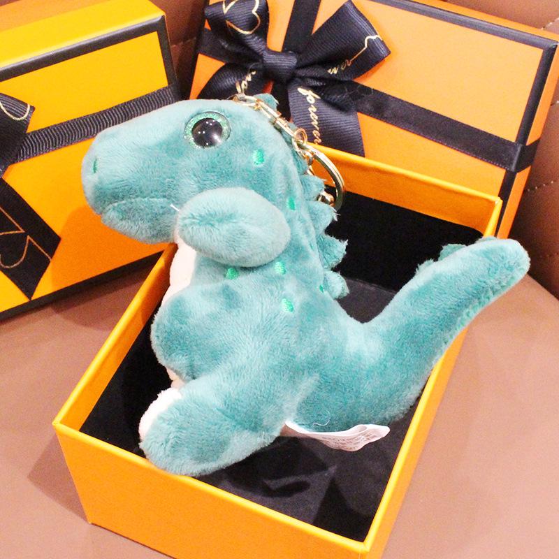 Pluszowy Brelok Mały Dinozaur - Urocza Zawieszka na Torby i Plecaki