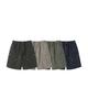 APOSTROPHE COMMA Angled Button Banding Cargo Shorts_Gray