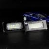 2PCS LED License Plate Lights Canbus For Mini Cooper R56 2007-2013 R57 2009-up R58 R59 11-up OEM:51132756227 Number Plate Lamps License Plate Lights