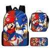Mario Mario School Bag Children'S Backpack Cartoon Satchel