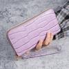 New Ladies Purse Long Korean Fashion Single Zipper Multi-card Student Wallet Mobile Phone Bag Handbags