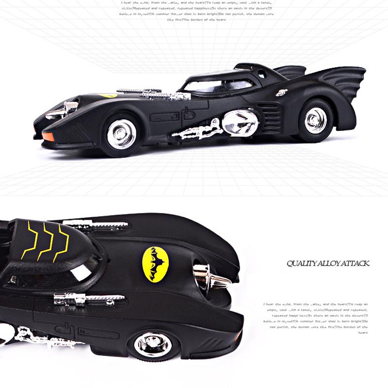 1/38 Scale Classic Bat Sports Alloy Car Model Toy, with Simulation Sound and Light for Kids Adults Gift Collection