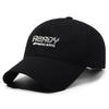 Korean Style Fashion Embroidered Letter Baseball Cap - Distressed, Outdoor Sun Protection, Casual, Versatile Cap