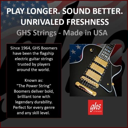Ghs Guitar BOOMERS Extra Light Electric Guitar Strings 09-42 GBXL