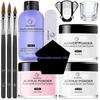 Conjunto de Pó Acrílico EMA para Nail Art & Extensões de Cristal