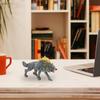 Wolf Figurine Toy Model PVC Snow Wolf Figures Ornaments Simulation Wildlife Animal Model for Children Toys