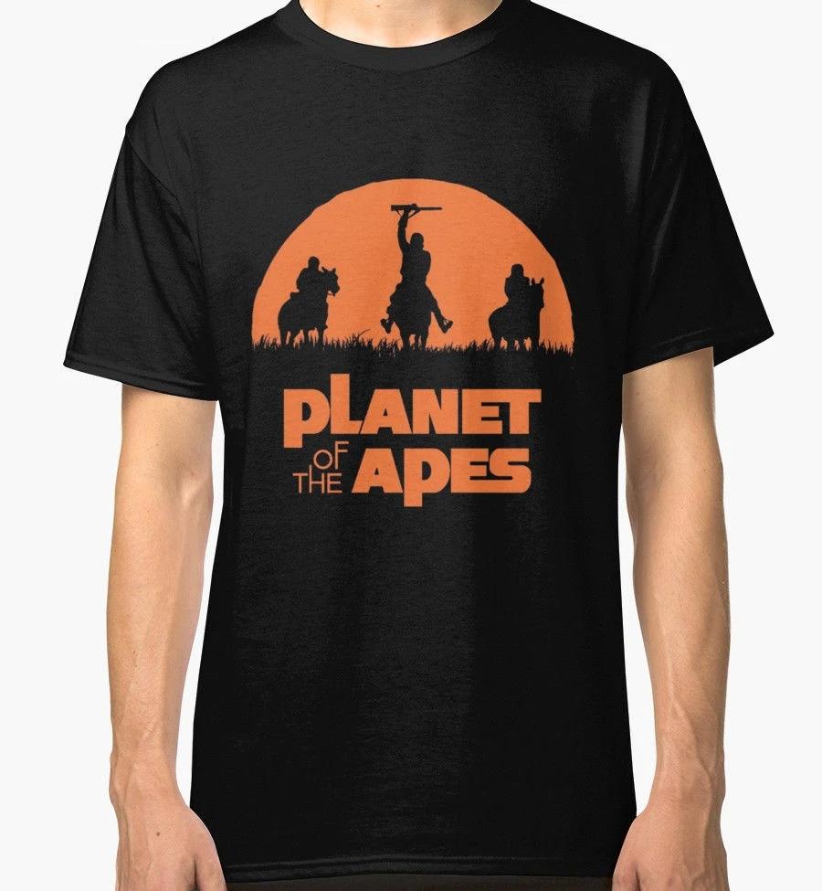 PLANET OF THE APES Men's Black Tees Shirt Clothing T-Shirt Shirt Men T Shirt Short Sleeve Funny Solid Color Fashion Streetwear