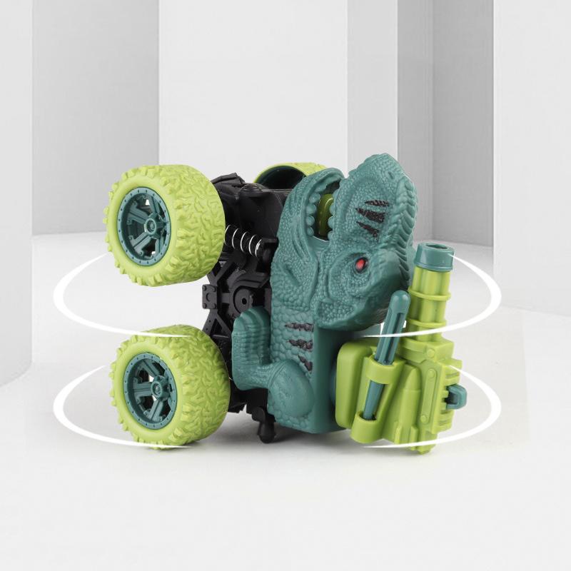 1Pcs Children'S Toy Car Simulated Animals Dinosaur Toys Pull Back Friction Cars Mini Truck Car Toy For Kids Boys Girls Gifts