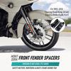 Front Fender Spacer Bracket Relocator Kit for Harley 1993-2013 Touring Road King Road Glide Street Electra Glide 21" Wheel