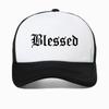 Blessed Creativity Letter Baseball Cap Women Street Casual Printed Summer Mesh Sun Hat Fashion Breathable Snapback Hats