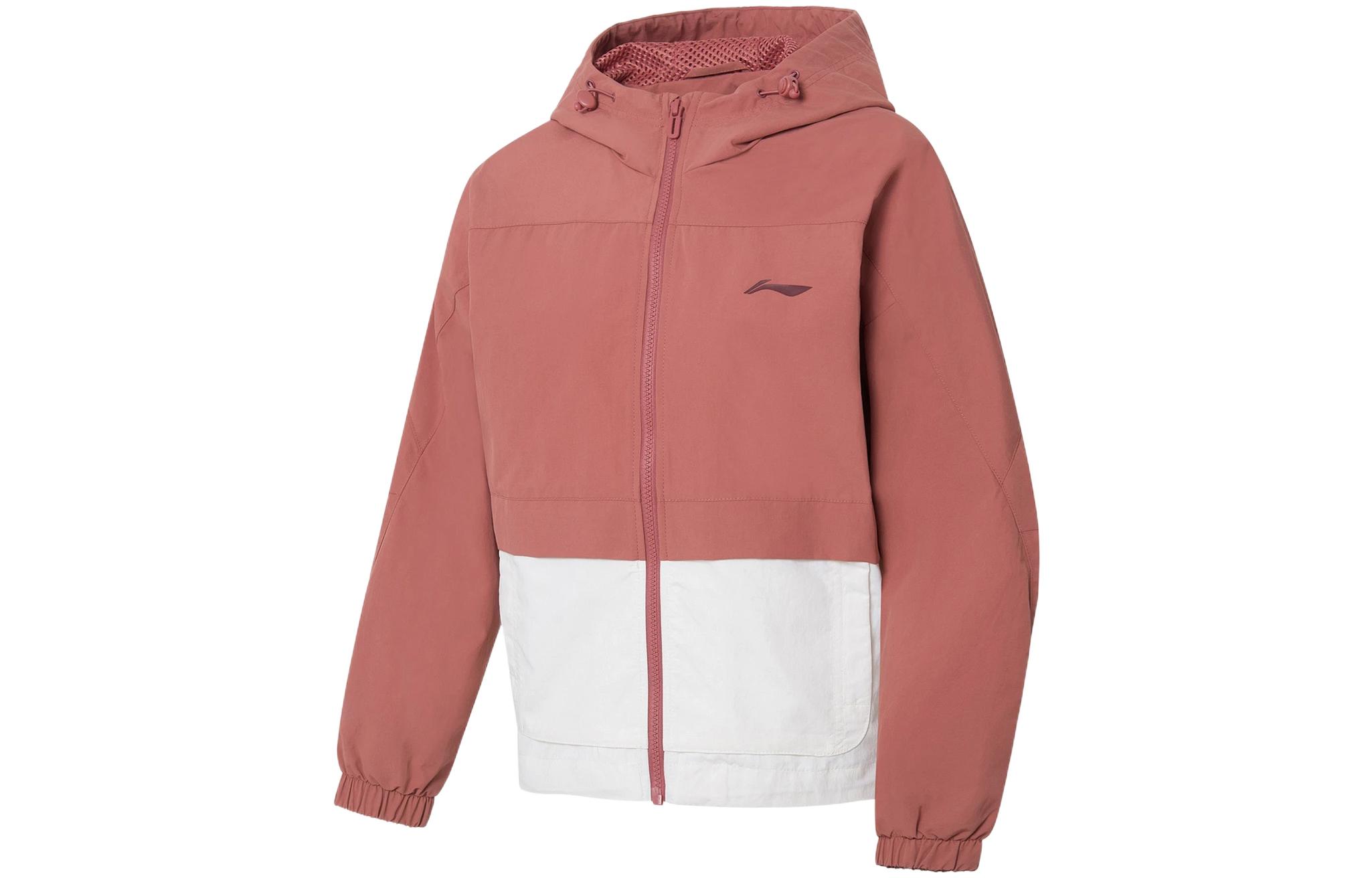 Li Ning Fitness Series Jackets Women s Pink Hooded Moderate Other AFDS010-2 S