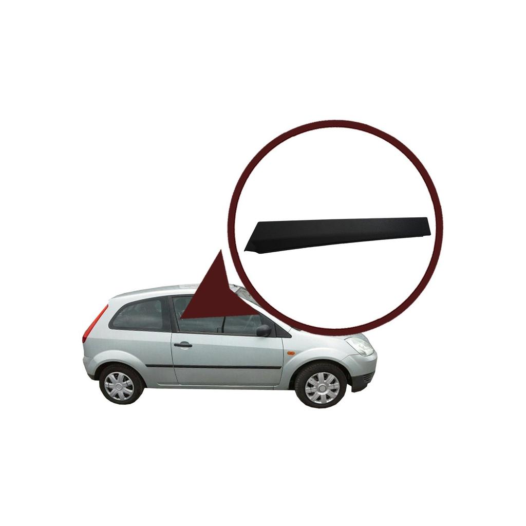 EDP874 Prawy słupek drzwiowy listwa ozdobna 2S51B20898AG dla Forda Fiesta MK5 2002-2008 3-drzwiowy van