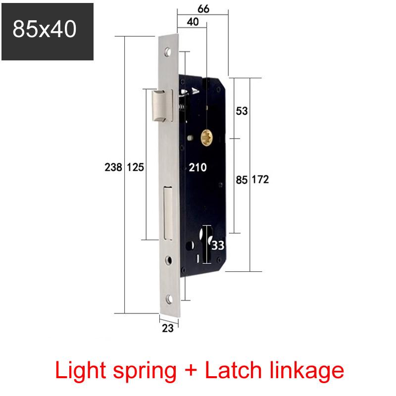 8540 lock body, indoor wooden door lock accessories 8545 bearing 8550 mute 8560 lock body for 32mm cylinder