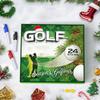 Christmas Countdown Calendar Festive Advent Favors 24 Days Christmas Countdown Golf Accessories For Adults Husband Family Gifts