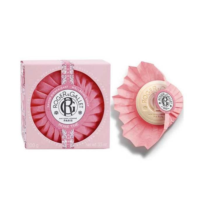 Savon - Roger &amp; Gallet - Rose Thé - 100g - Bienfaisant - Parfumé