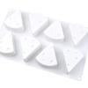 8-hole Food Grade Silicone Cheese Silicone Mousse Cake Mold Dessert Pudding Mold Cake Decorating Tools Spot Wholesale
